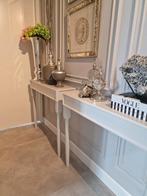 2 Sidetable wandtafel halftafelje kaptafel muurtafel dressio, Ophalen, Zo goed als nieuw, Eichholtz richmond Eric kuster stijl barok brocante japandi