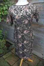 Jurk zwart/ camel Vanilia mt S/M Vaste prijs, Kleding | Dames, Vanilia, Zwart, Ophalen of Verzenden, Zo goed als nieuw