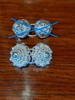 Zilveren Keelknopen, Ophalen of Verzenden, Zilver, Overige typen