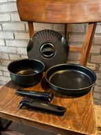 Tefal camping pannenset, Ophalen of Verzenden, Zo goed als nieuw, Overige materialen, Pannenset
