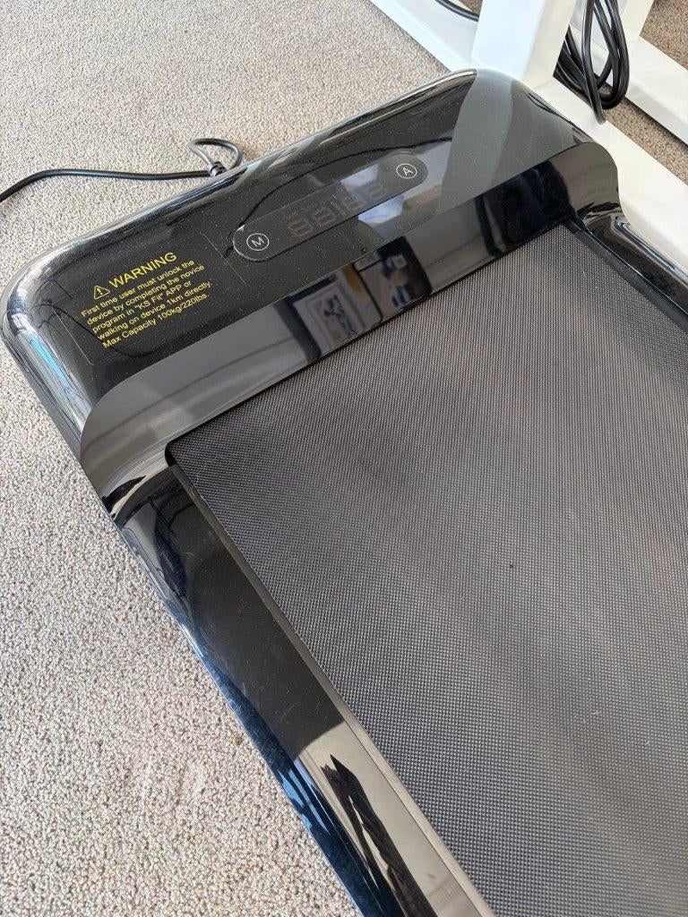 Xiaomi KingSmith WalkingPad C2 loopband in de kleur zwart., Sport en Fitness, Fitnessapparatuur, Ophalen, Gebruikt, Rug, Aluminium