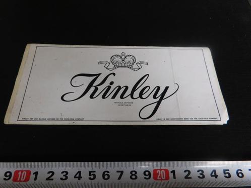 sticker KINLEY  logo, Verzamelen, Stickers, Zo goed als nieuw, Bedrijf of Vereniging, Ophalen