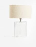 Glazen Tafellamp, Ophalen, Zo goed als nieuw, Minder dan 50 cm