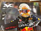 Max Verstappen Foto met gedrukte handtekening, Ophalen of Verzenden, Nieuw, Formule 1