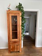 Vitrine glazen kast, Ophalen, Gebruikt, Landelijk modern, 50 tot 100 cm