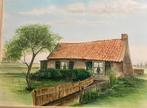 JW Middelkoop 1932-2004 oud boerderijtje in polder, Ophalen of Verzenden