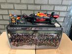 Max verstappen RB16 winner abu dhabi 2020 1:18 model, Ophalen of Verzenden