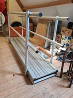 ️ Wienese aluminium loopbrug 3 m – dubbele leuning – ZGAN, Ophalen of Verzenden, Zo goed als nieuw, Rolsteiger of Kamersteiger
