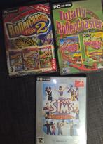 The Sims & RollerCoaster Tycoon PC Games, Spelcomputers en Games, Games | Pc, Verzenden