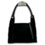 Gucci Hobo tas Loop Handle suède zwart, Verzenden, Zo goed als nieuw, Zwart, Handtas