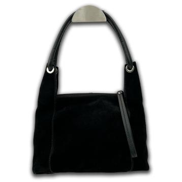 Gucci Hobo tas Loop Handle suède zwart beschikbaar voor biedingen