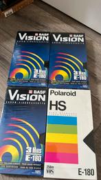 VHS banden nieuw in seal BASF videobanden, Ophalen of Verzenden, Zo goed als nieuw