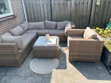 Rotan wicker tuinset loungeset beschikbaar voor biedingen