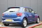 Volkswagen Polo 1.0 TSI Comfortline (bj 2020), Auto's, Voorwielaandrijving, Stof, Gebruikt, Blauw