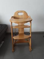 "Kinderstoel Tiamo met dienblad, riemen en is verstelbaar"., Kinderen en Baby's, Kinderstoelen, Ophalen, Gebruikt, Meegroeistoel