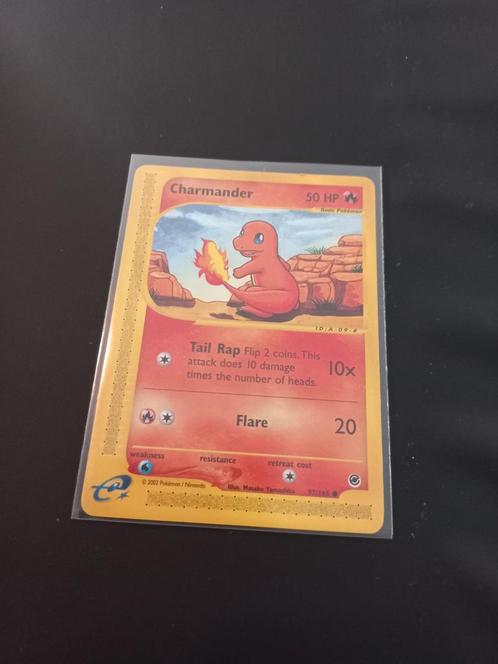 Charmander pokemon kaart., Hobby en Vrije tijd, Verzamelkaartspellen | Pokémon, Zo goed als nieuw, Losse kaart, Ophalen of Verzenden