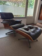 GEWELDIGE Eames relax fauteuil met ottoman REPLICA, Huis en Inrichting, Fauteuils, Ophalen, Gebruikt, Hout
