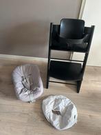 Stokke tripp Trapp stoel zwart compleet, Kinderen en Baby's, Kinderstoelen, Gebruikt, Meegroeistoel, Ophalen