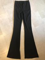 V) BR35 zwarte broek met uitlopende pijp NIEUW maat XS, Kleding | Dames, Broeken en Pantalons, Verzenden, Zwart, Zo goed als nieuw