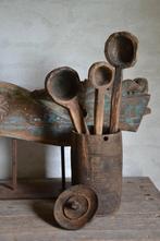 Authentieke Nepalese pot met deksel, Huis en Inrichting, Woonaccessoires | Overige, Ophalen of Verzenden, Nieuw