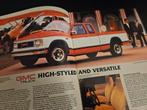 Brochure GMC S-15 Pickups 1988, Ophalen of Verzenden, Zo goed als nieuw, Chevrolet