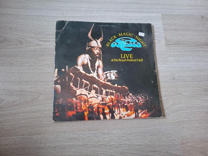 2 LP Osibisa – Black Magic Night. (1977), Cd's en Dvd's, Vinyl | Pop, Gebruikt, 1960 tot 1980, Overige formaten, Ophalen of Verzenden