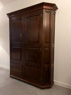 Antieke houten kast, Huis en Inrichting, Ophalen, Gebruikt, 100 tot 150 cm, Met lade(s)