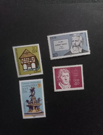 DDR Postzegels - Diverse Motieven beschikbaar voor biedingen