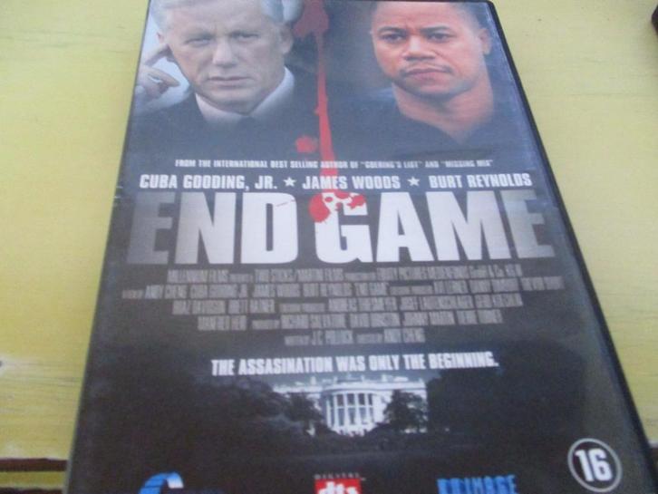 dvd thriller film nieuw End Game met Cuba Gooding Jr, Cd's en Dvd's, Dvd's | Thrillers en Misdaad, Nieuw in verpakking, Actiethriller