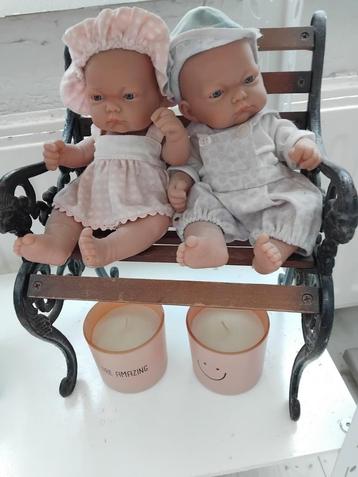 2 Antonio Juan Babypopjes 27cm - ZGAN beschikbaar voor biedingen