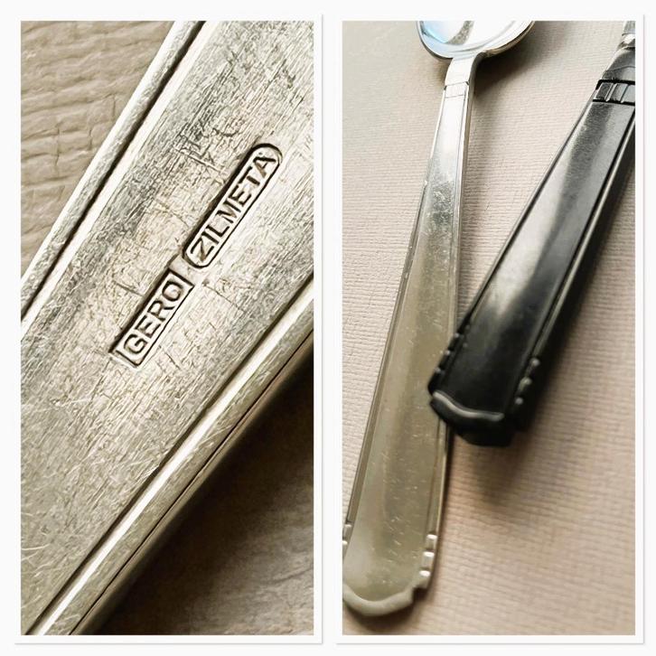 Gero Zilmeta 408 - Wilhelmina, Antiek en Kunst, Antiek | Bestek, Ophalen of Verzenden