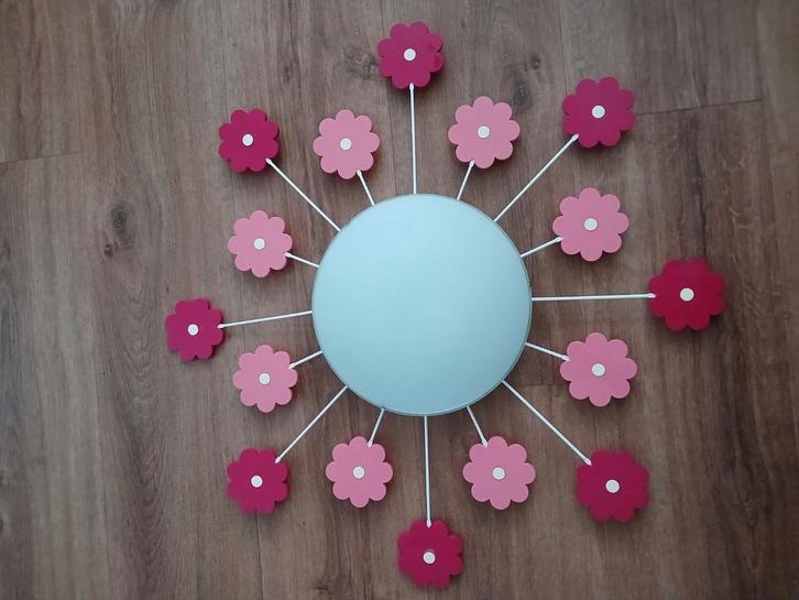 Plafonnière met bloemen, Kinderen en Baby's, Kinderkamer | Inrichting en Decoratie, Zo goed als nieuw, Lamp, Ophalen
