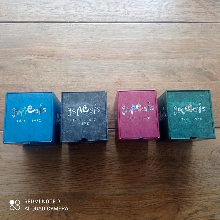 4 Genesis box sets, Cd's en Dvd's, Cd's | Rock, Ophalen of Verzenden