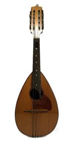 178. Houten mandoline, Luciano Strini, 20e eeuw, Italië, Muziek en Instrumenten, Snaarinstrumenten | Mandolines, Ophalen of Verzenden