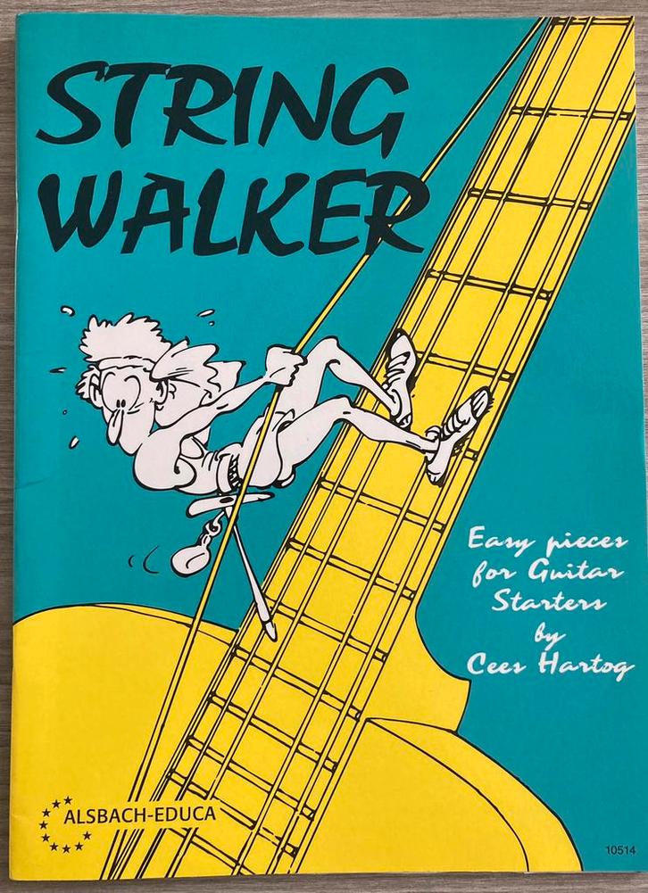 GITAAR String Walker - Cees Hartog, Muziek en Instrumenten, Bladmuziek, Gebruikt, Ophalen of Verzenden