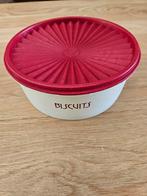 Tupperware koektrommel, Ophalen of Verzenden, Zo goed als nieuw, Rood