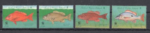 WWF set postzegels v/d Snappers v/d Caribische Zee, Postzegels en Munten, Postzegels | Thematische zegels, Postfris, Dier of Natuur