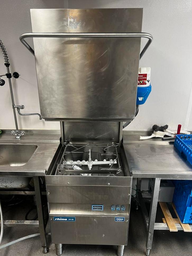 Rhima Doorschuif Vaatwasser - Horeca, Witgoed en Apparatuur, Vaatwasmachines, Gebruikt, 60 cm of meer, Ophalen