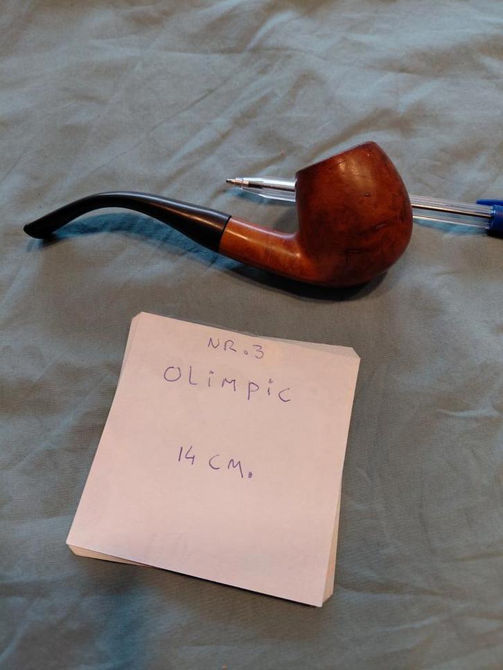 Mooie Briar Pijp van OLIMPIC - 14 cm, Verzamelen, Rookartikelen, Aanstekers en Luciferdoosjes, Ophalen of Verzenden