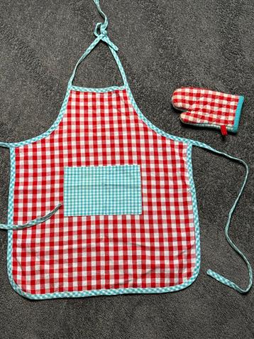 Kinder Schort met Ovenwant beschikbaar voor biedingen