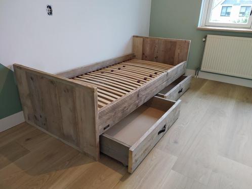 Bedden van steigerhout ALLE MATEN, Kinderen en Baby's, Kinderkamer | Bedden, Nieuw, 180 cm of meer, 85 tot 100 cm