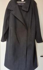 H&M lange mantel XL/48-50, Kleding | Dames, Jassen | Winter, Ophalen of Verzenden, Gedragen, Maat 46/48 (XL) of groter, Zwart