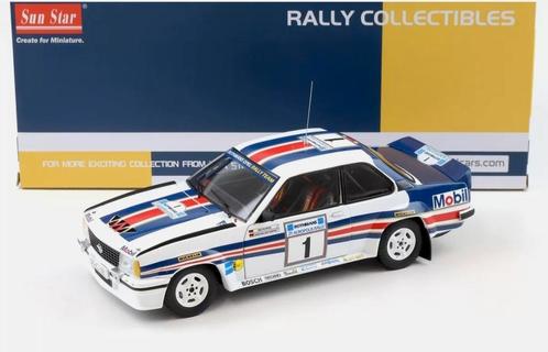 1:18 Opel Ascona #1 400 Rally SunStar NIEUW 1999 stuks!, Hobby en Vrije tijd, Modelauto's | 1:18, Nieuw, Auto, Sun Star, Ophalen of Verzenden