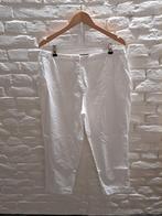 katoen broek promiss maat 44, Kleding | Dames, Broeken en Pantalons, Lang, Maat 42/44 (L), Wit, Zo goed als nieuw