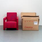 2 Cassina Utrecht Rietveld LMTD edition Blauw op Rood Nieuw