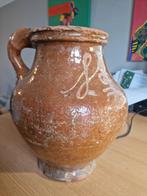 Antieke aardewerken kruik met handvat, Antiek en Kunst, Antiek | Keramiek en Aardewerk, Ophalen