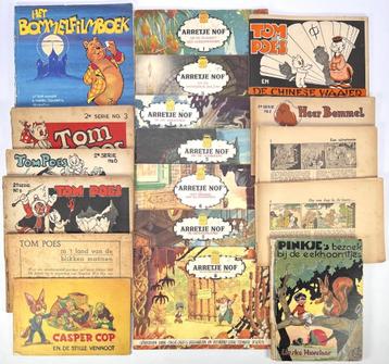 879. Stripboeken, Tom Poes en Arretje Nof, ca. 1940–1960 beschikbaar voor biedingen