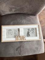 Fotolijst 'Love' voor twee foto's, Ophalen of Verzenden, Zo goed als nieuw