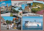 Terschelling Gelopen Ansichtkaart (B48), Ophalen of Verzenden, 1980 tot heden, Gelopen, Waddeneilanden