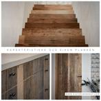 Karakteristieke oud eiken planken! Historisch Hout!, Tuin en Terras, Palen, Balken en Planken, Ophalen, 250 cm of meer, Planken